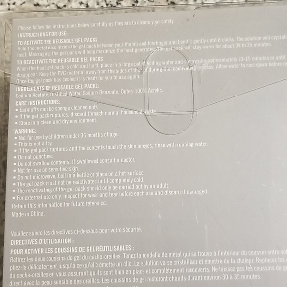 Click and Heat Cozy Ears - Picture 2 of 2